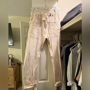 Mustard Seed Light Beige Joggers